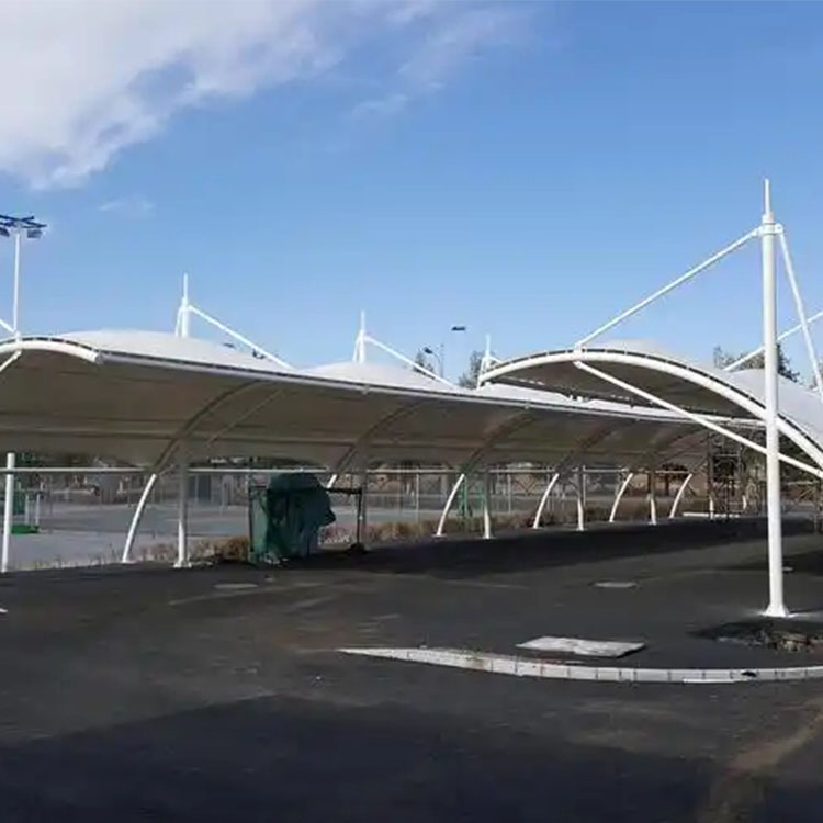 重庆膜结构电动车棚