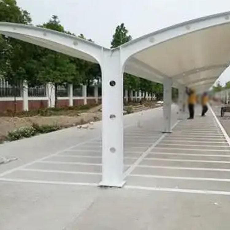 重庆膜结构电动车棚