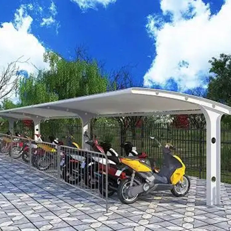 重庆膜结构电动车棚